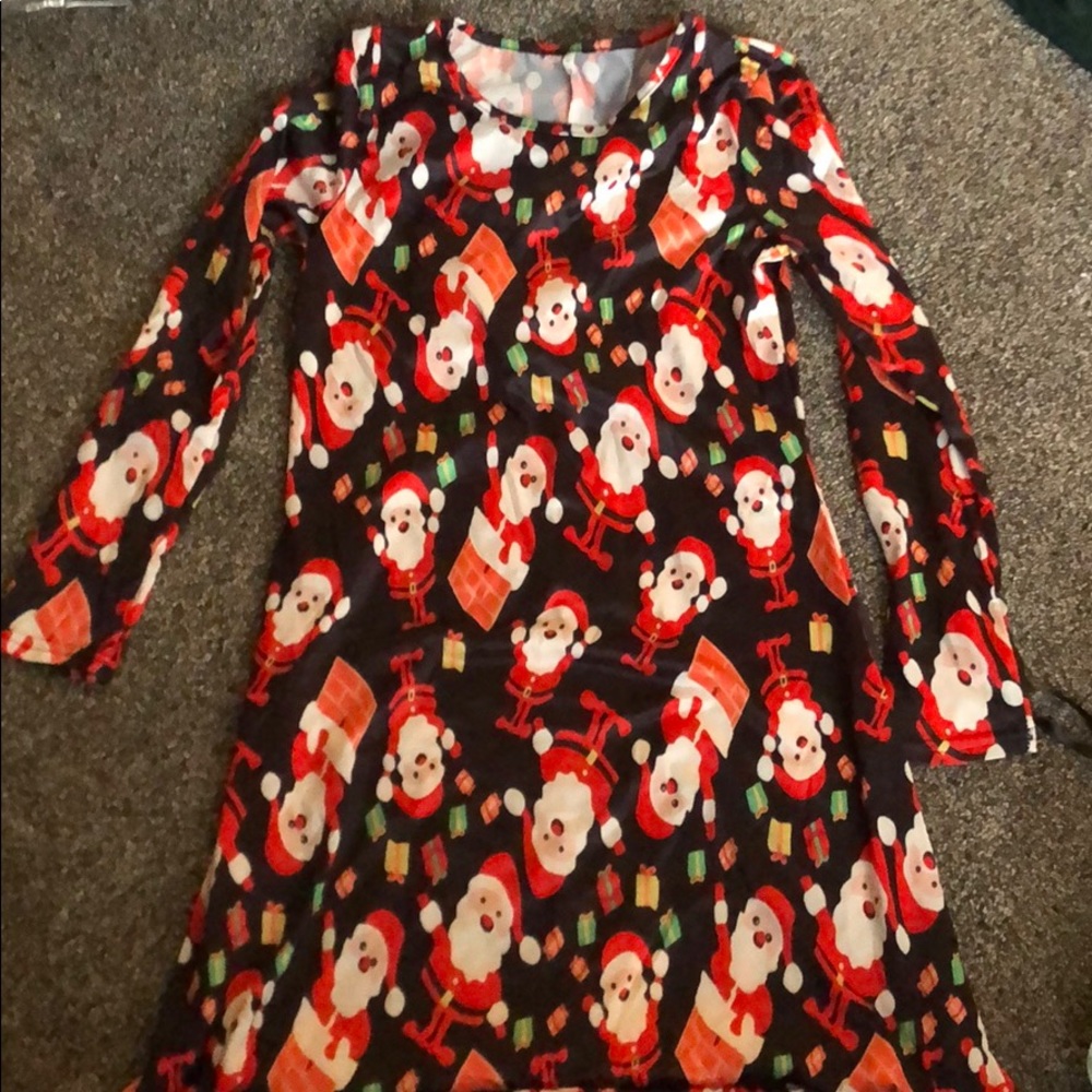 Little girls size medium (8/10) santa nightgown